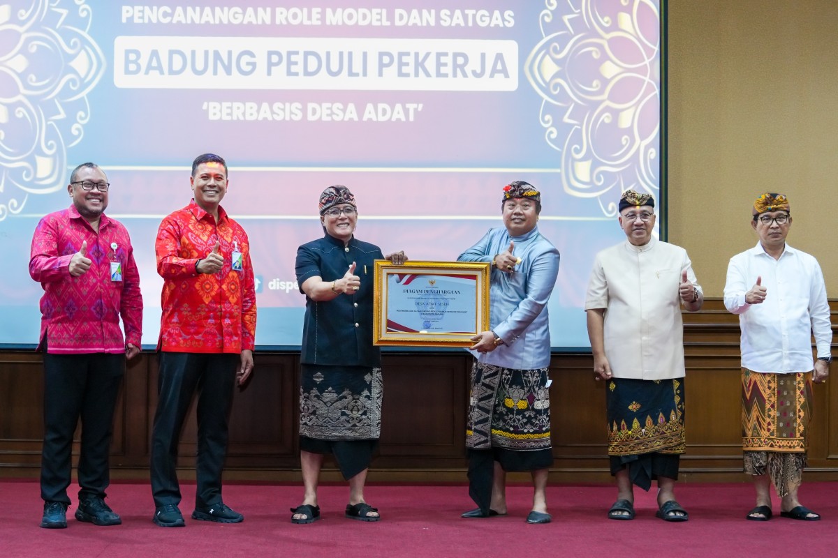 Pemkab Badung Raih Penghargaan Dari BPJS Ketenagakerjaan UPDATEBALI