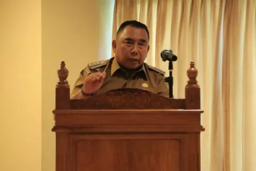 Buka Pelatihan Kewirausahaan, Bupati Tamba minta Pengusaha Muda Lebih Kompetitif