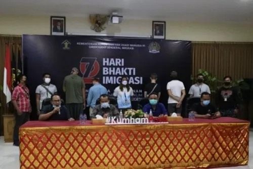 Rudenim Denpasar Tahan Empat WNA Pelaku Pengeroyokan di Kuta