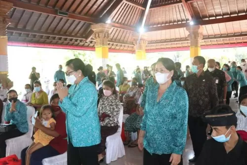 Hadir untuk Menyapa dan Berbagi di Kabupaten Badung, PKK Badung Terima Kunja TP. PKK Provinsi Bali