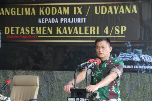 Mayjen TNI Sonny Aprianto Menjalankan Tugas di Hari Pertama, Setelah Menjabat Pangdam IX/Udayana