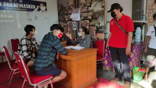 Salah Gunakan Masker, Tim Yustisi Kota Denpasar Bina 20 Orang Pelanggar Prokes