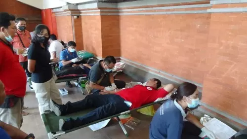 Ratusan ASN Buleleng Ikuti Kegiatan Donor Darah Rangkaian HUT ke-418 Kota Singaraja