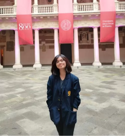 Program IISMA Hantarkan Michela Devina ke University of Padua