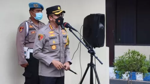 Kapolresta Kunjungi Polsek Denpasar Utara, Ini Pesannya kepada Anggota