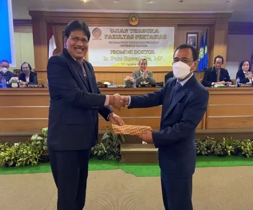 Putu Suwardike Raih Gelar Doktor Ilmu Pertanian di Fakultas Pertanian Unud