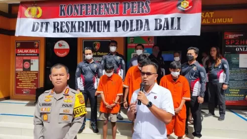Tim Resmob Polda Bali Tangkap Tiga Pelaku Curanmor