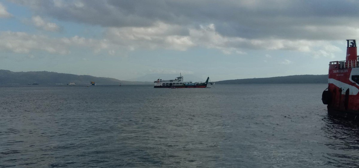 KMP Trisna Dwitya Kandas di Pelabuhan Gilimanuk