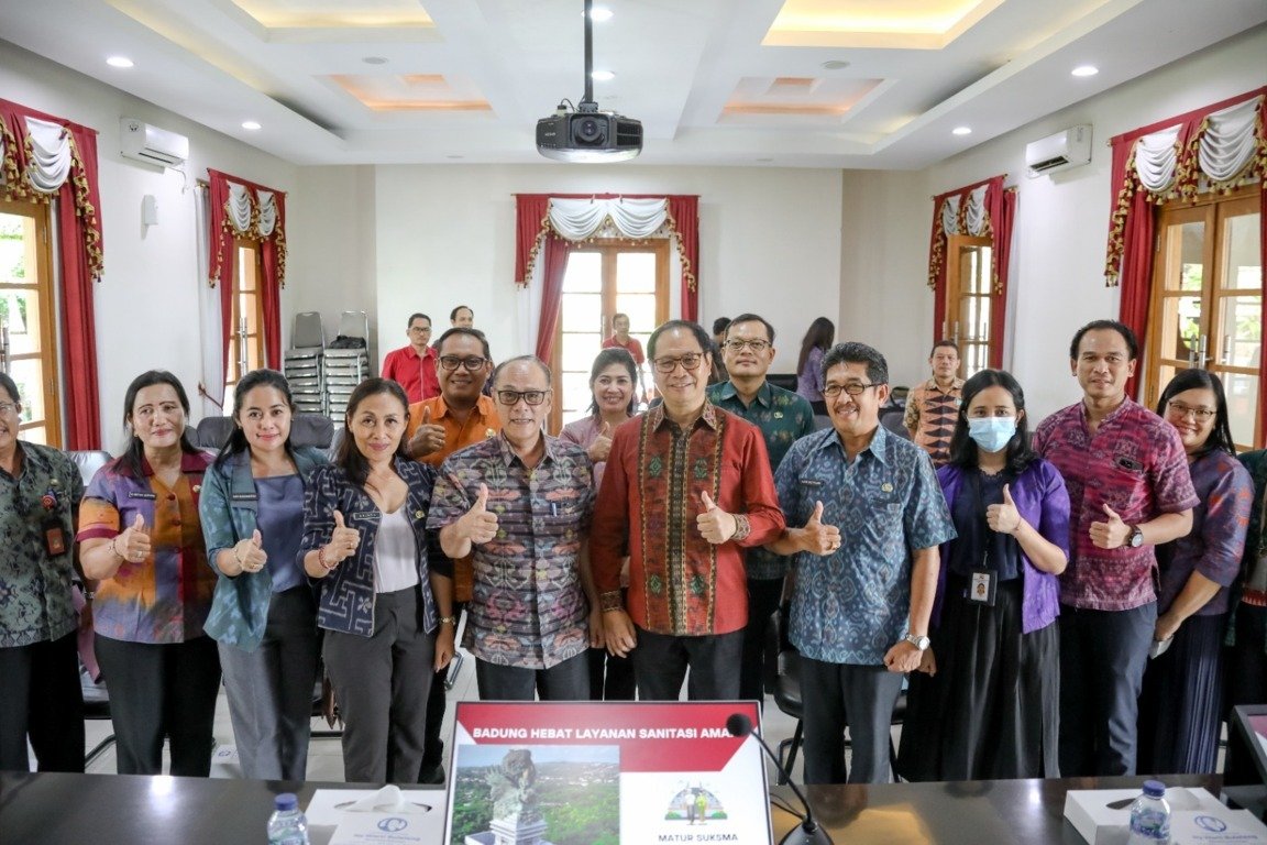 Wabup Suiasa Menerima Pokja PKP dan BPPW Provinsi Bali