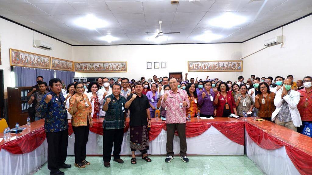 Bupati Suwirta Motivasi Pegawai RSUD Dalam Memberikan Pelayanan dan Jaspel Dijamin Tidak Dipotong