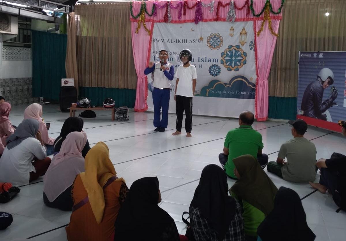 Semangat Sinergi Bagi Negeri, Tularkan #Cari_Aman di Jalan Raya ke Masyarakat