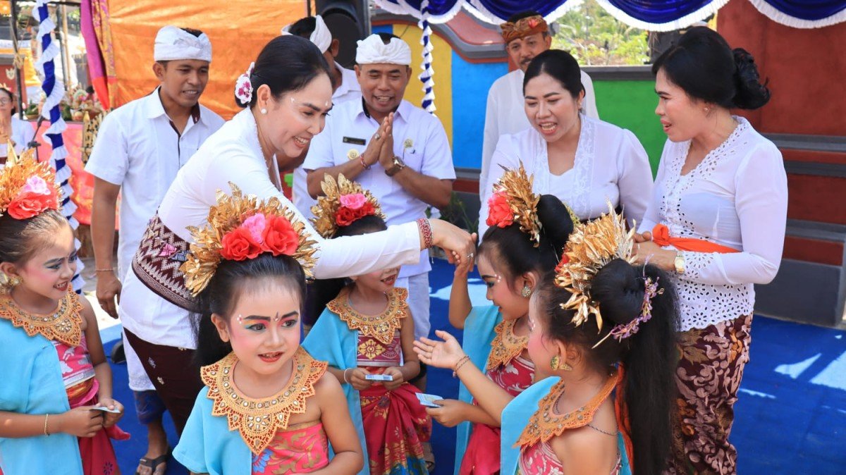 Desa Kaliakah Resmikan Gedung TK Kumara Widya Laksana 2