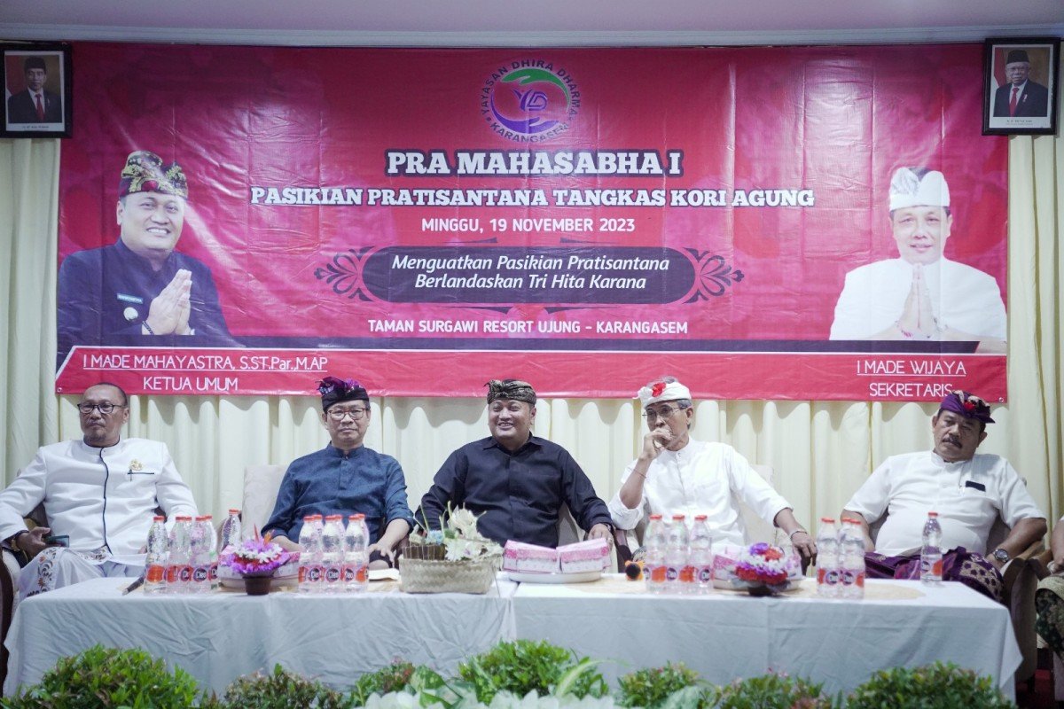 Wabup Suiasa Hadiri Pra Mahasabha I PTKA di Karangasem