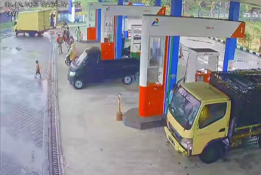 Sepakat Berdamai, Bocah 3 Tahun Alami Laka di SPBU Pulukan Dibiayai Supir