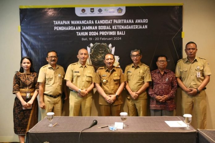Komitmen Lindungi Pekerja di Klungkung, Pj Bupati Jendrika diuji sebagai Kandidat Paritrana Award
