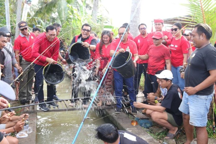 Bupati Tabanan Dukung Kreativitas Pemuda ST Panca Yowana Melalui Lomba Mancing