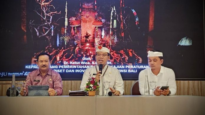 Pemerintah Kabupaten Bangli Adakan Rapat Bimtek Inovasi Daerah Tahun 2024