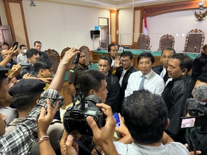 Prof. Dr. Ir. I Nyoman Gde Antara, M.ENG. IPU, seusai sidang pada Kamis, 22 Februari 2024.