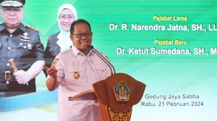 Pj. Gubernur Bali, S.M. Mahendra Jaya,