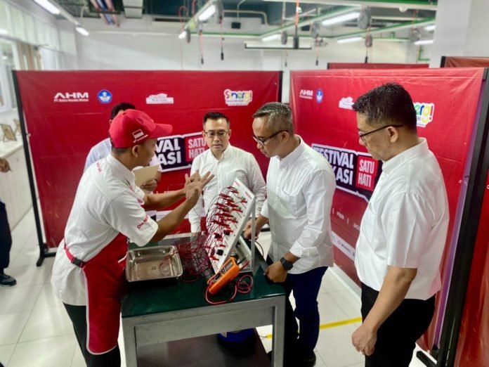 AHM Gelar Festival Vokasi 2024, Motor Listrik Jadi Materi Uji Baru untuk Generasi Unggul