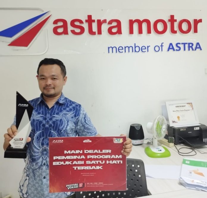 Astra Motor Bali Raih Best Performance untuk Satu Hati Education Program Tahun 2024