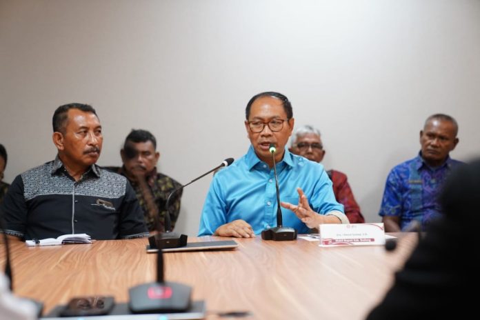 Wabup Ketut Suiasa selaku Dewan Pembina Forum Pembauran Kebangsaan Kabupaten Badung memimpin jajaran FPK Badung melakukan kunjungan study komprehensif ke Badan Pembinaan Ideologi Pancasila RI, Jakarta, Kamis (21/3).