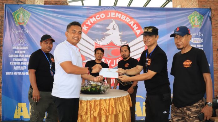 Komunitas Matic Kymco Jembrana Gelar Anniversary Keenam