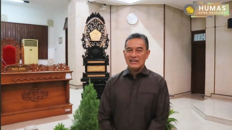 Ketua DPRD Kabupaten Buleleng, Gede Supriatna, mengucapkan selamat ulang tahun kepada Kota Singaraja yang memasuki usia ke-420.