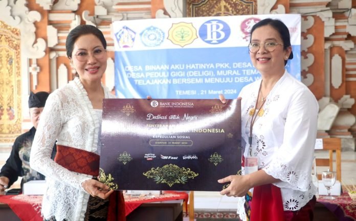 Pemerintah Provinsi Bali Bersinergi dengan Bank Indonesia Sukseskan Program Desa Binaan Telajakan Bersemi