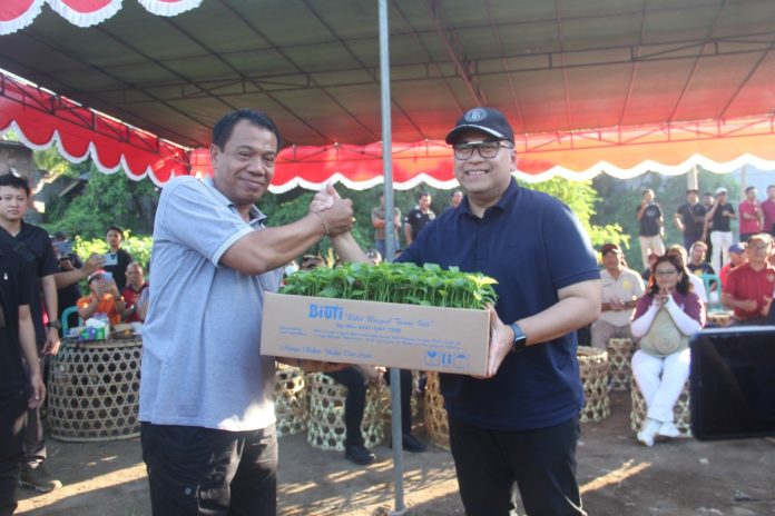 Komitmen Kendalikan Inflasi, Lahan Hutan Kota Banyuasri Ditanami 12.000 Bibit Cabai