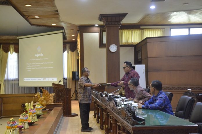 Bahas Dua Raperda, DPRD Provinsi Bali Gelar Rapat Paripurna