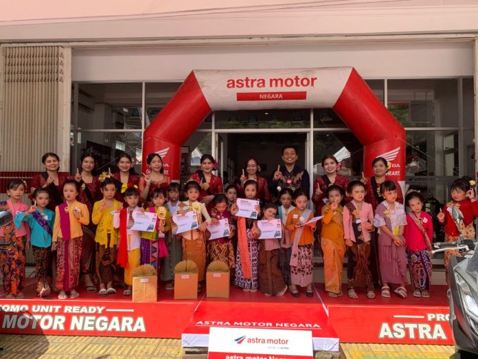 Ajak Anak Berkreatifitas, Astra Motor Negara Gelar Fashion Show Kartini Cilik