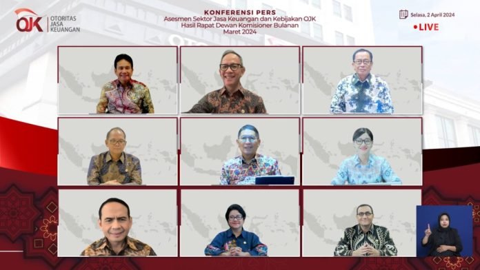 Dewan Komisioner Otoritas Jasa Keuangan (OJK) menyimpulkan dalam rapat bulanan terbaru mereka bahwa sektor jasa keuangan Indonesia tetap stabil