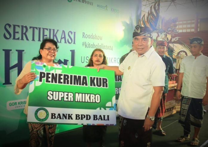Seribu UMKM Jembrana Raih Sertifikat Halal, Bupati Tamba Langkah Awal Masuki Pasar Global