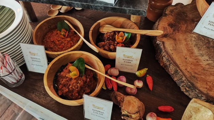 Salah satu sambel dalam acara Bali Royal Chili Festival di Taman Safari Bali, Gianyar pada Minggu, 7 April 2024. Sumber foto: Den/ub
