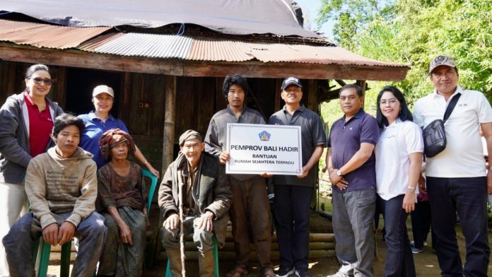 Pemprov Bali Hadir, Bantu Tiga Krama Bangli Miliki Rumah Layak Huni