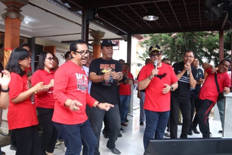 Momen “Meliang-Liang” Selalu Sukses Tingkatkan Kebersamaan Pegawai Pemkab Tabanan