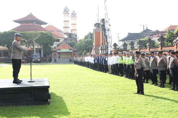 Amankan Aksi Unjuk Rasa Hari Buruh 2024, Polda Bali Siagakan 575 Personel