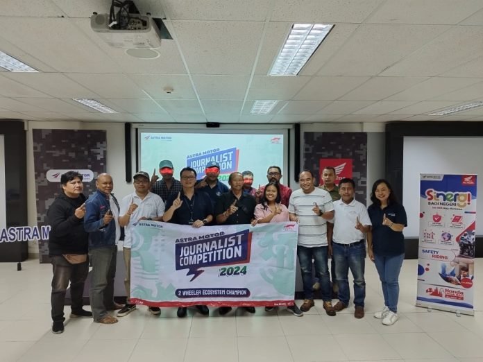 Astra Motor Bali saat menggelar Kick Off Journalist Competition 2024