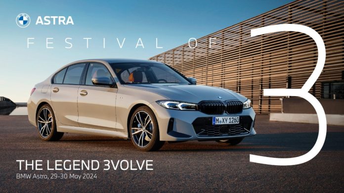 BMW Astra mengadakan Festival of 3 pada 29-30 Mei 2024 di seluruh outletnya