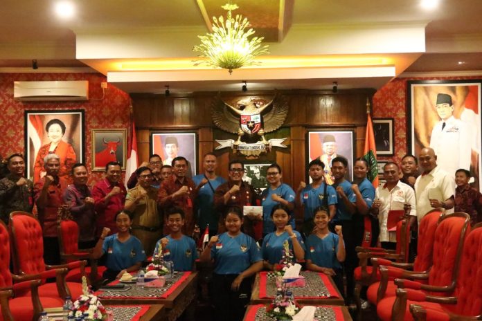 Bupati Sanjaya Dukung Atlet Olahraga Vovinam Tabanan dalam Kejuaraan Internasional di Vietnam