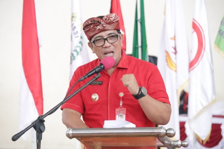 Bupati Tabanan Lepas Kontingen PORJAR Kabupaten Tabanan Menuju PORJAR Provinsi Bali 2024