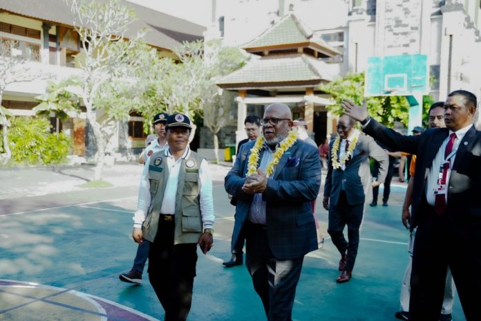 Kalaksa BPBD Badung Kesiapsiagaan Bencana di Tanjung Benoa Dapat Pujian dari President UN General Assembly 