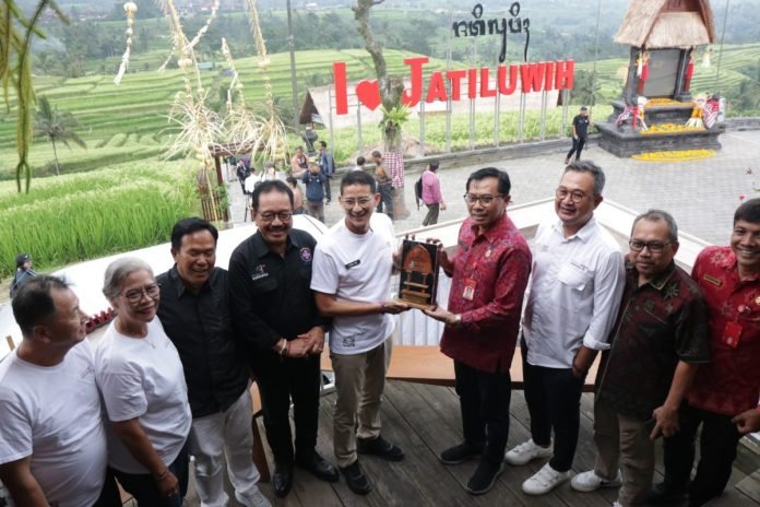 Pemkab Tabanan Sambut Kunjungan Kerja Menparekraf RI di Jatiluwih