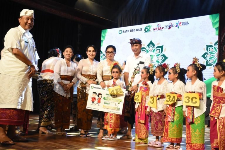 Perlombaan Seni Anak TK di Denpasar Education Festival Membawa Kreativitas 