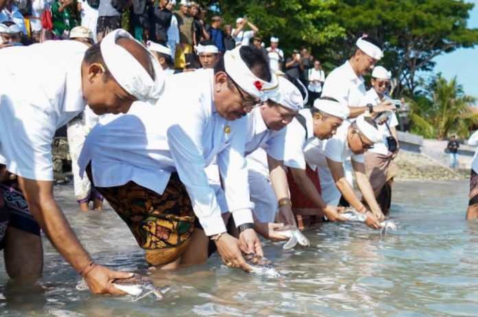 Upacara Segara Kerthi Siap Meriahkan World Water Forum ke-10