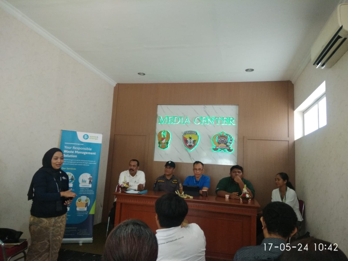 WWF Ke-10 Menerapkan Standar Acara Baik dari Aspek Sampah Dikelola Bertanggung Jawab