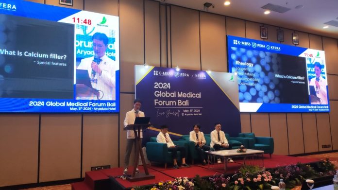 Kegiatan Global Medical Forum Bali yang diselenggarakan oleh K-MBSS, IFERA dan PERDAWERI, Minggu 5 Mei 2024.