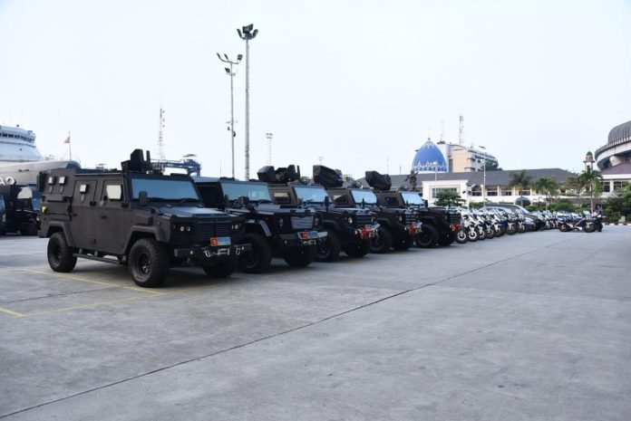 Kendaraan Lapis Baja TNI Siap Amankan World Water Forum ke-10 di Bali