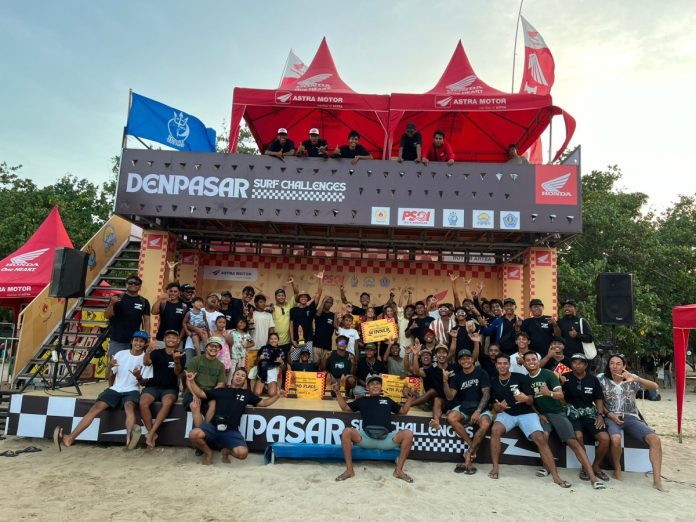 Astra Motor Bali dan PSOI Denpasar Gelar Denpasar Surf Challenge 2024